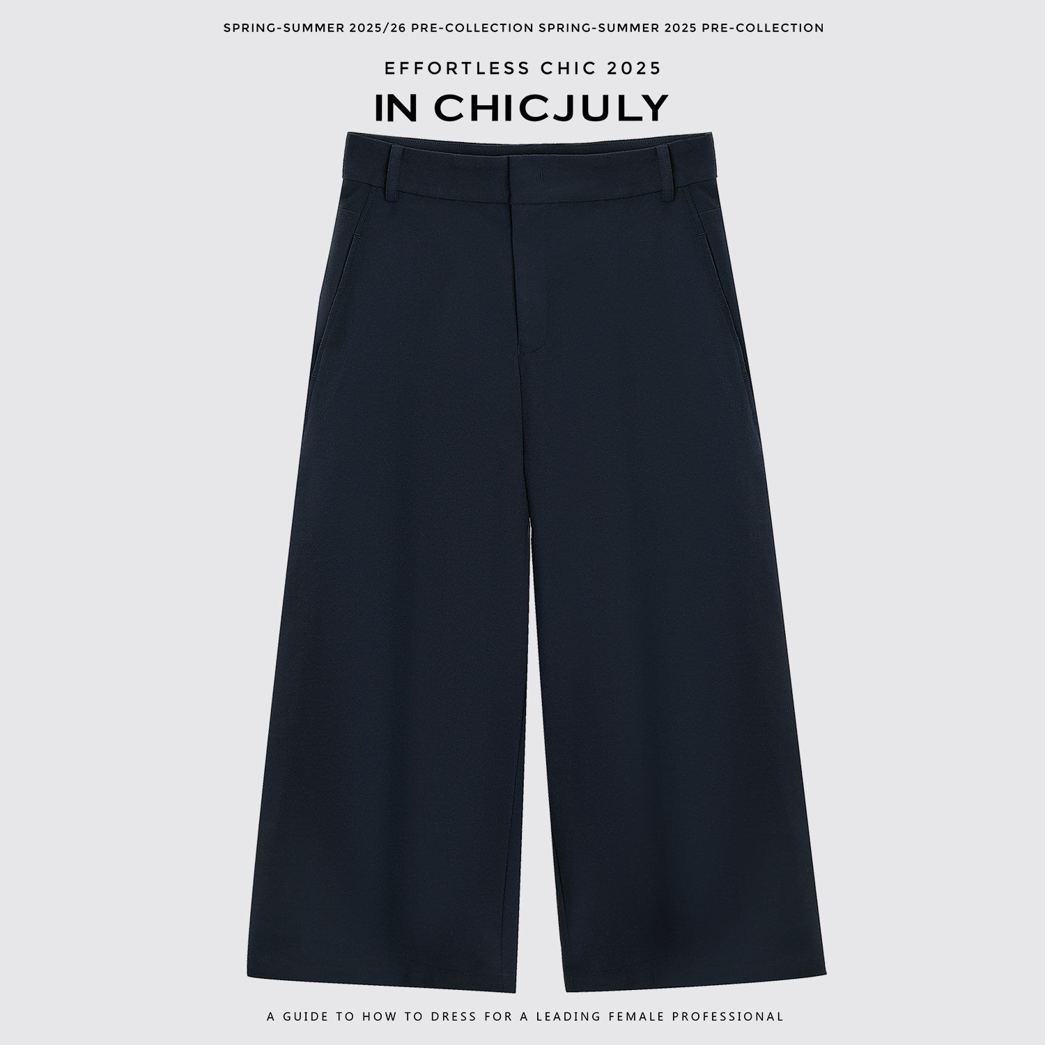chicjuly Airy Sandwashed Wrinkle Free Women's Cotton Linen Wide-leg Pants 931471253612