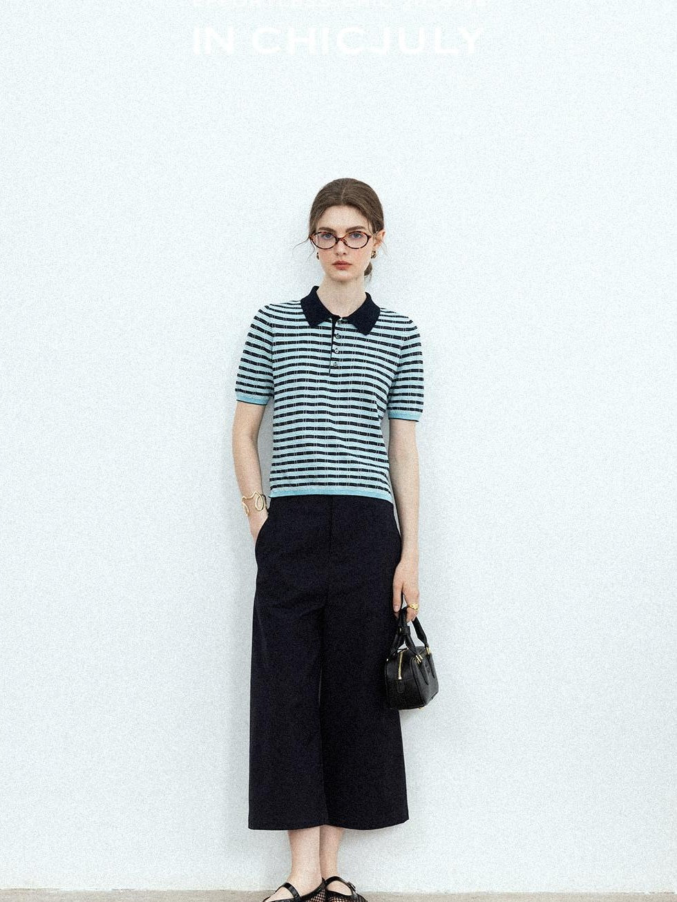 chicjuly Airy Sandwashed Wrinkle Free Women's Cotton Linen Wide-leg Pants