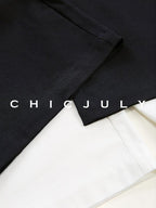 chicjuly Airy Sandwashed Wrinkle Free Women's Cotton Linen Wide-leg Pants