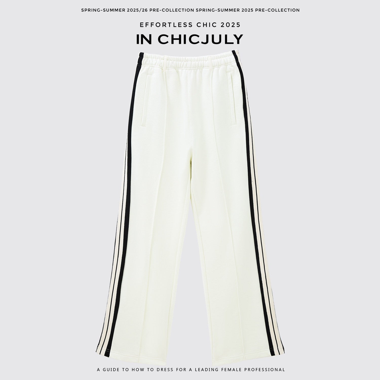 chicjuly Athflow Stand Collar Zip Sweatshirt High Waist Women's Cotton Top & Pants Sets 963140126576