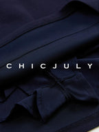 chicjuly Classic American Sport Air Layer Short Sleeve Women's Top & Shorts Sets