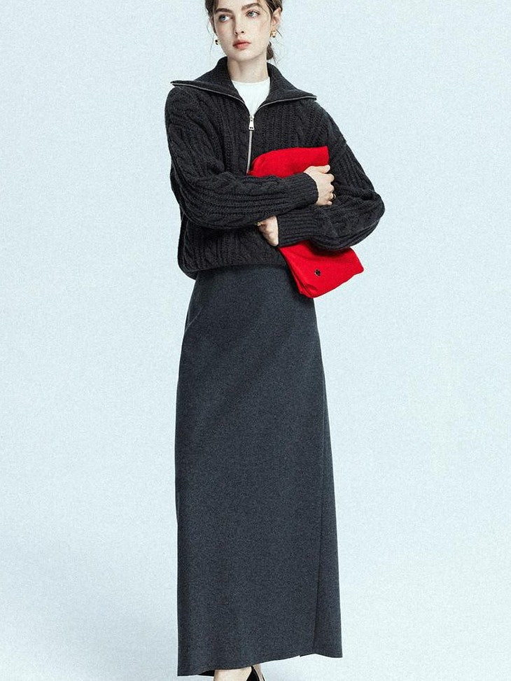 chicjuly Heavy Embroidery Soft Structured Women's Long Staple Cotton Long Sleeve T-shirts