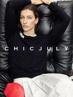 chicjuly Lily Of The Valley Pearl Embroidered Women's Superfine Wool Cardigans