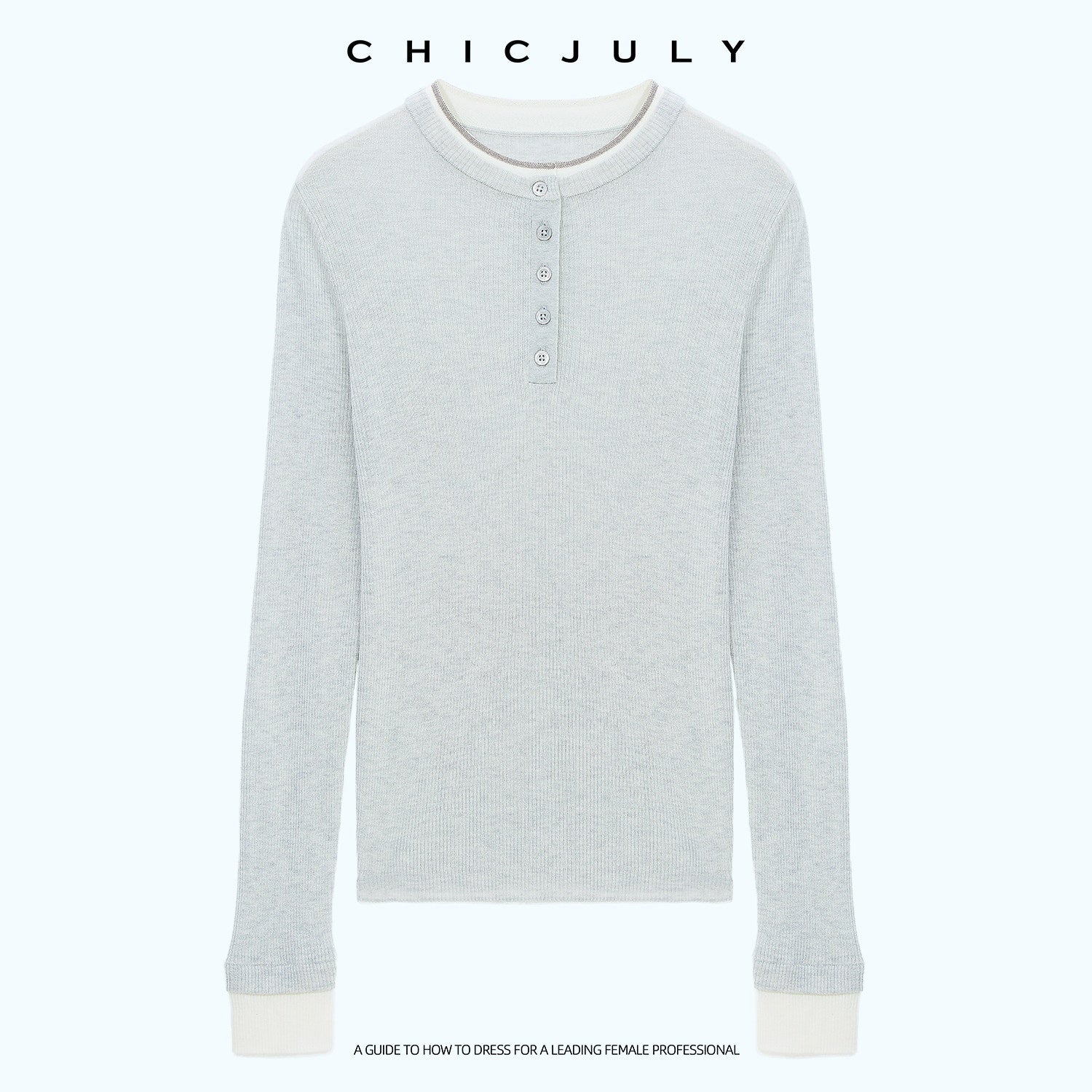 chicjuly Mini Star Sparkle Beaded Rhinestone Women's Wool Long Sleeve T-shirts 1012548996030