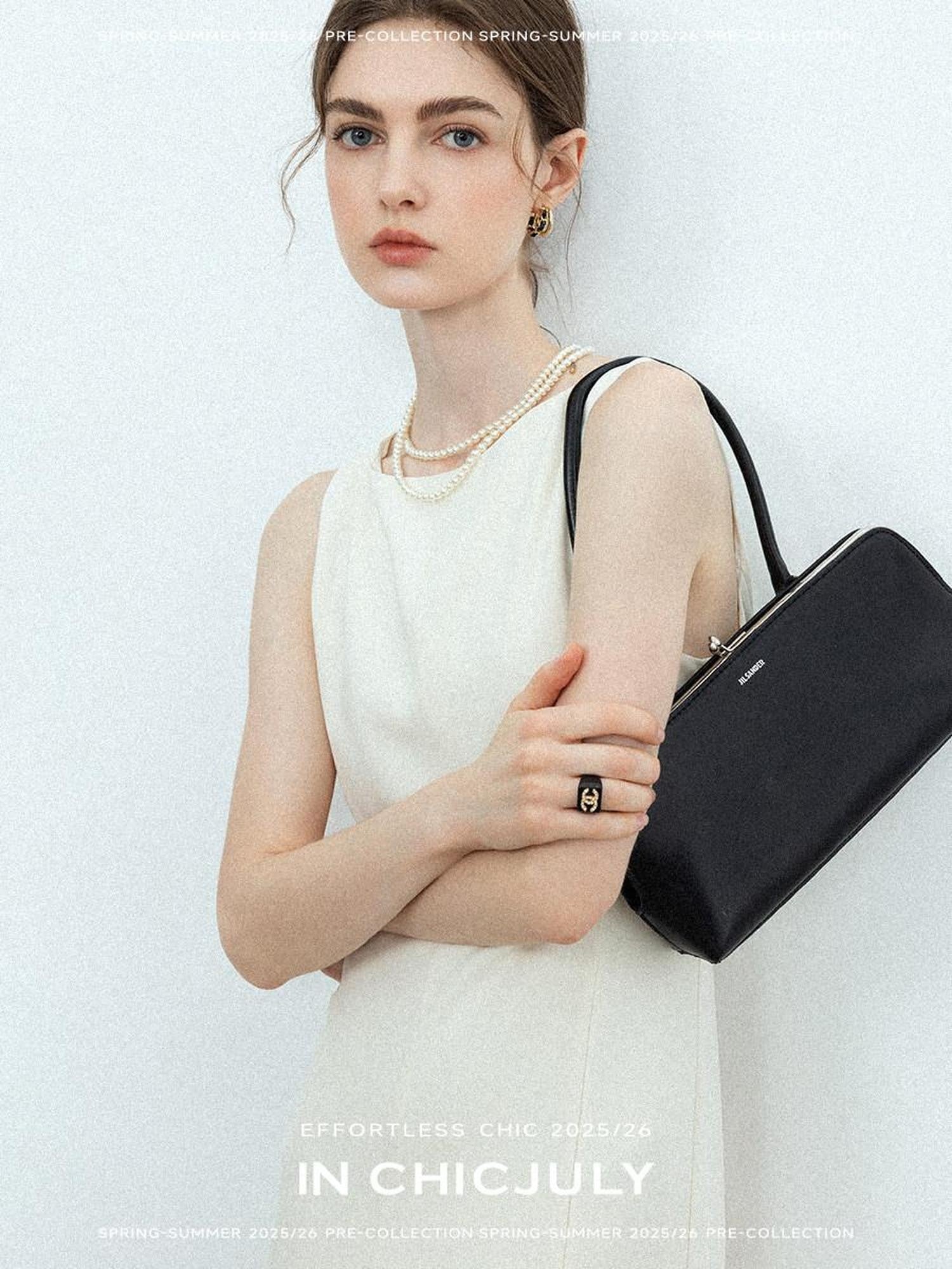chicjuly Minimalist Panelled 3d Tailored High Waist A Line Women's Acetate Midi Dresses