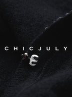 chicjuly Sequin Embellished Knit Cardigan Women's Cashmere Wool Short Sleeve T-shirts