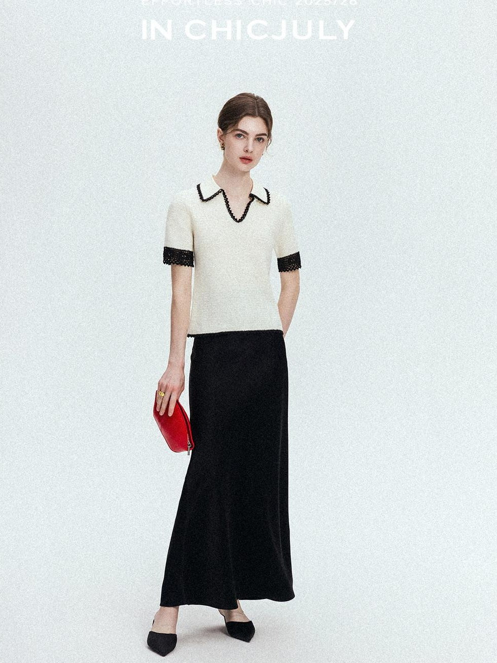 chicjuly Shimmering Bias Cut Fishtail Women's Double Face Tri Acetate Satin Maxi Skirts