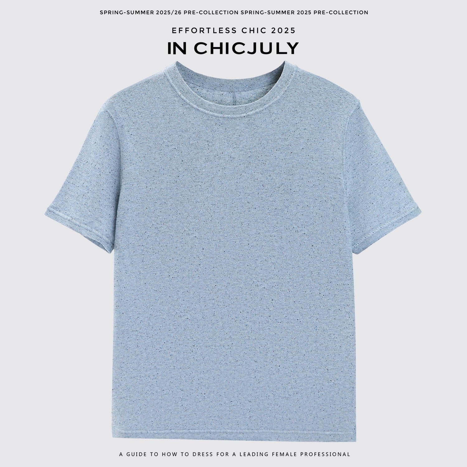 chicjuly Slub Knit Breathable Uv Protection Women's Hemp Cotton Short Sleeve T-shirts 931956884817