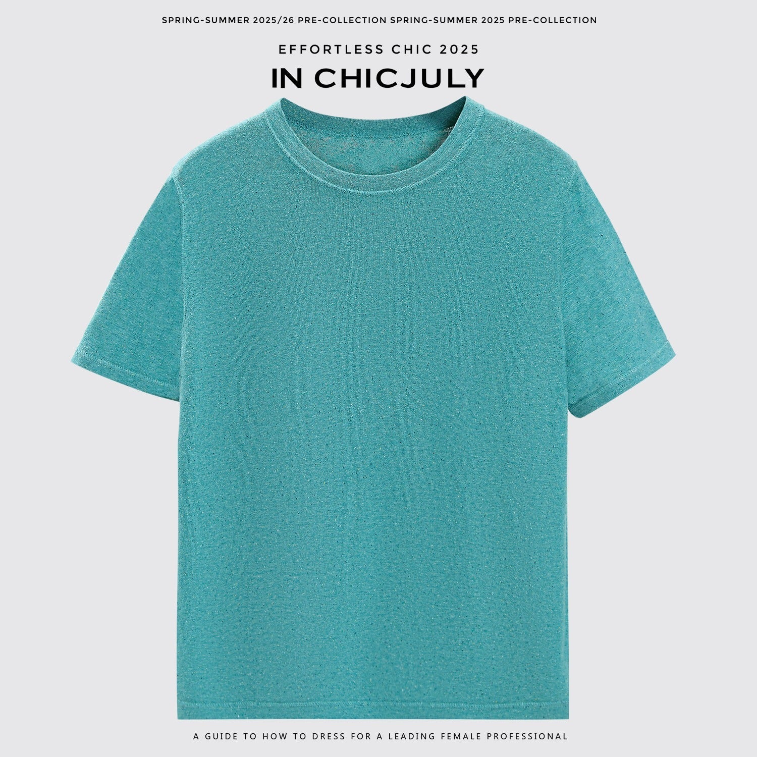 chicjuly Slub Knit Breathable Uv Protection Women's Hemp Cotton Short Sleeve T-shirts 931956884817