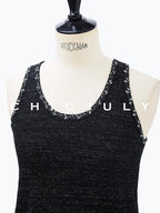 chicjuly Starry Floral Boucle Knit Women's Wool Short Button Cardigans