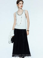 chicjuly Starry Floral Boucle Knit Women's Wool Short Button Cardigans