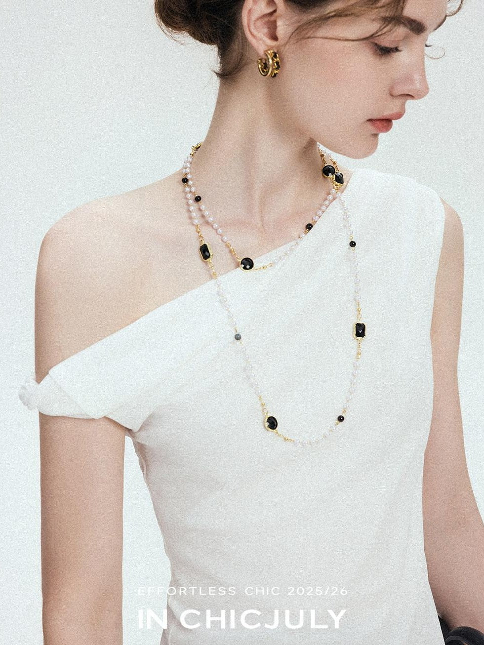 chicjuly Twist Knot 3d Pleated Straight Neckline Women's Cotton Camisoles