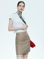 chicjuly Ultralight Bare Skin Set Shoulder Slim Women's Short Sleeve T-shirts