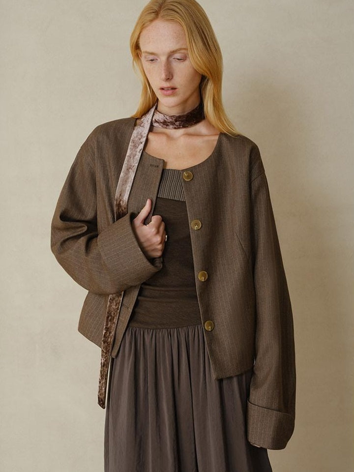 someonesometimes Tencel Modal Splice Slim Off Shoulder Strapless Casual Taupe Maxi Dresses