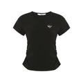fano_Lyocell_Stretch_Slim_Fit_Korean_Office_Black_Round_Neck_Short_Sleeve_T-Shirts_MISSTT
