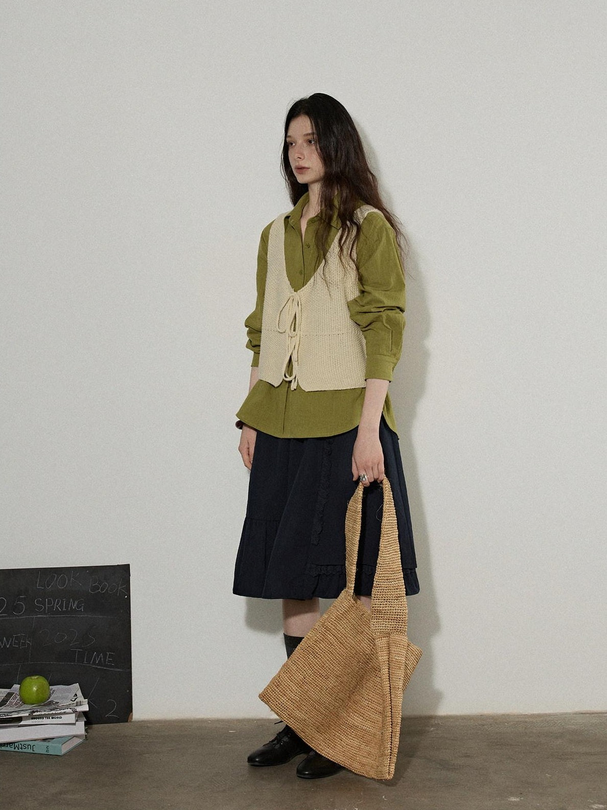 Lofi choose Pure Cotton Loose Fit Commuter Long Sleeve Collared Button Women Casual Shirts
