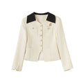 ikyou_Office_Slim_Fit_White_Lapel_Button_Multi_Pocket_Women_Cropped_Jackets_MISSTT