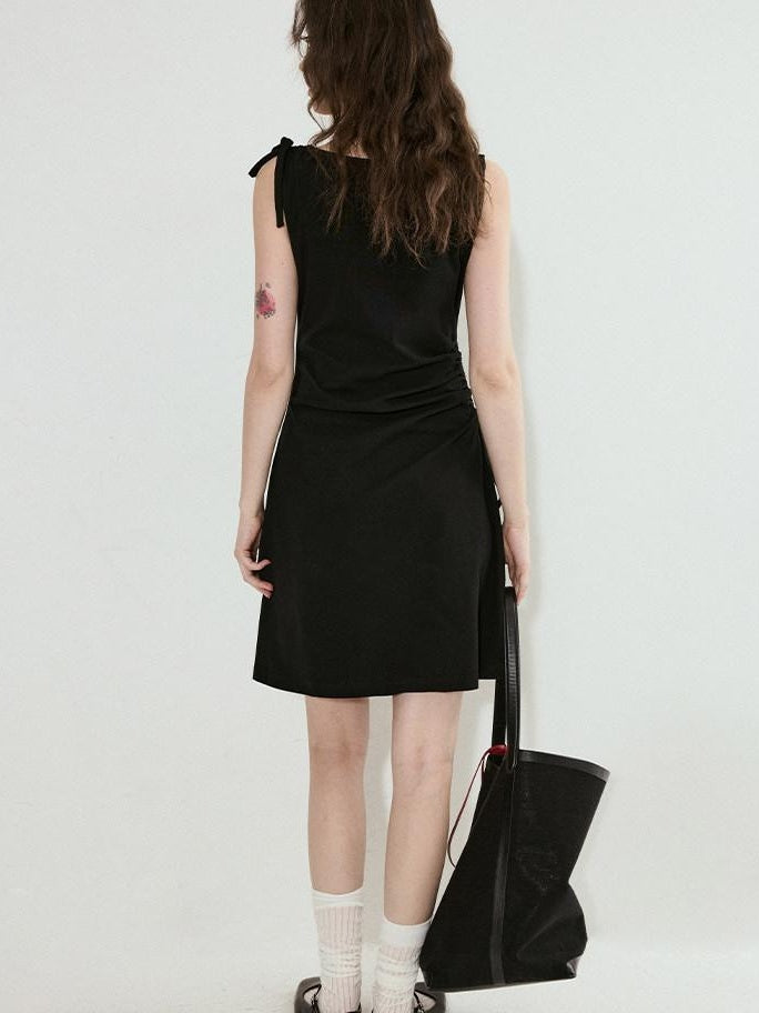 fano Comfort Stretch Cotton A Line Korean Commuter Natural Waist Casual Midi Skirts