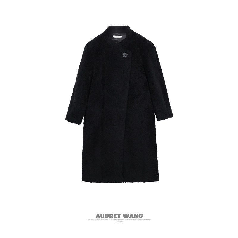 audreyyang_Warm_Thick_Midlength_Retro_Loose_Fit_Stand_Lamb_Collar_Women_Wool_Coats_MISSTT