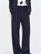 fano Breathable Stretch Minimalist Straight Drawstring Women Natural Waist Sweatpants