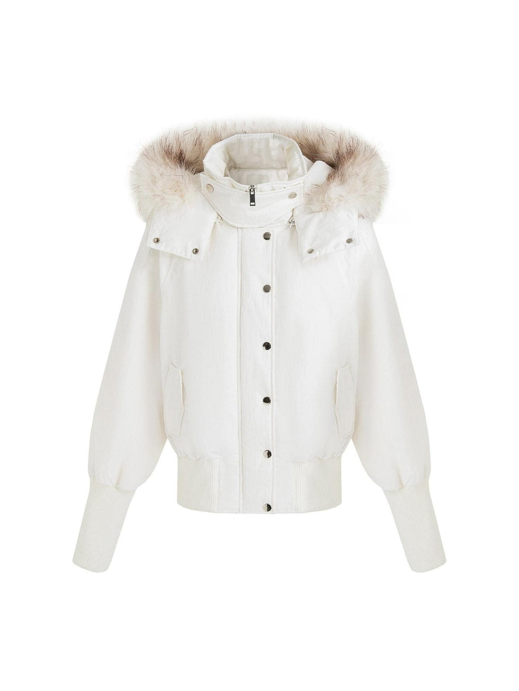 unspoken 90 Percent White Duck Down Warm Hooded Loose Short Commuter Women Down Jackets