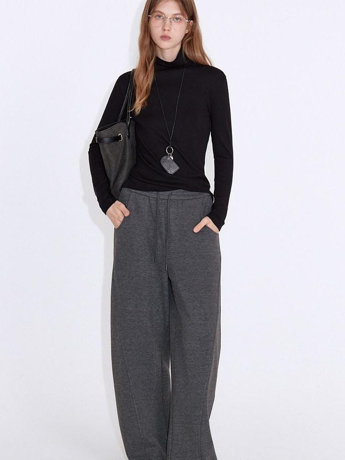 fano Cotton Cashmere Blend Slim Fit Casual High Neck Women Knit Pullover Sweaters
