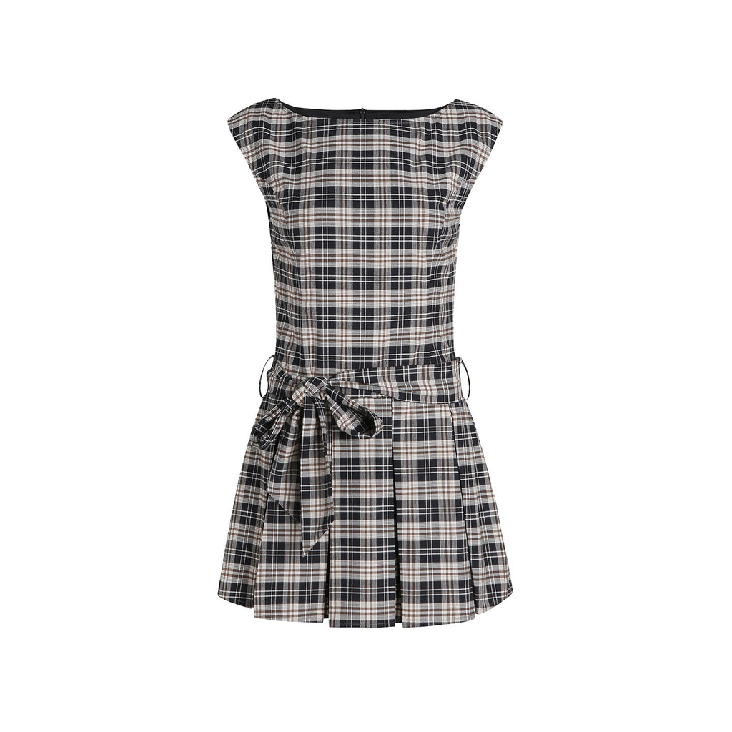 fano_Plaid_Sleeveless_H_Line_Natural_Waist_Office_Dress_For_Women_Midi_Dresses_MISSTT