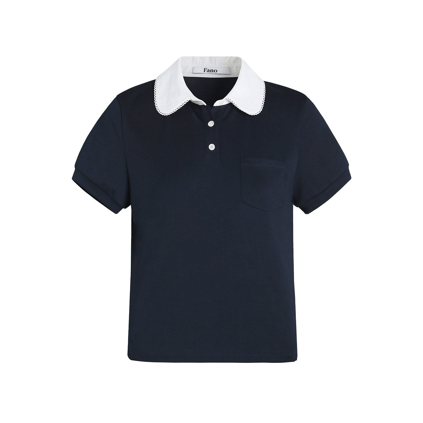 fano_Patchwork_Slim_Korean_Henley_Neck_Cross_Navy_Short_Sleeve_T-Shirts_MISSTT