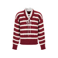 fano_Ruffle_Detail_Loose_Fit_Commuter_V-neck_Long_Sleeve_Striped_Women_Sweaters_MISSTT