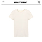 audreyyang_Viscose_Cotton_Slim_Fit_Casual_Round_Neck_Women_Solid_Short_Sleeve_T-Shirts_MISSTT