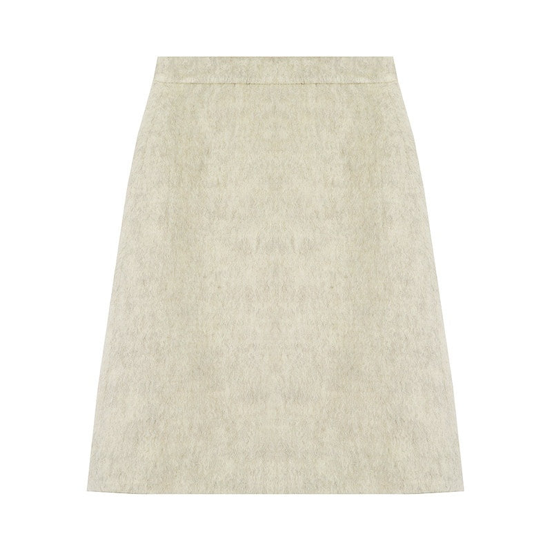 unspoken_Porcelain_White_Wool_Blend_Minimal_Office_Single_Breasted_Notch_Top_&_Skirt_Sets_MISSTT