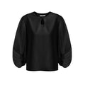 unspoken_Breathable_Original_Loose_Spliced_Lantern_Sleeve_Pullover_Polyester_Blouses_MISSTT
