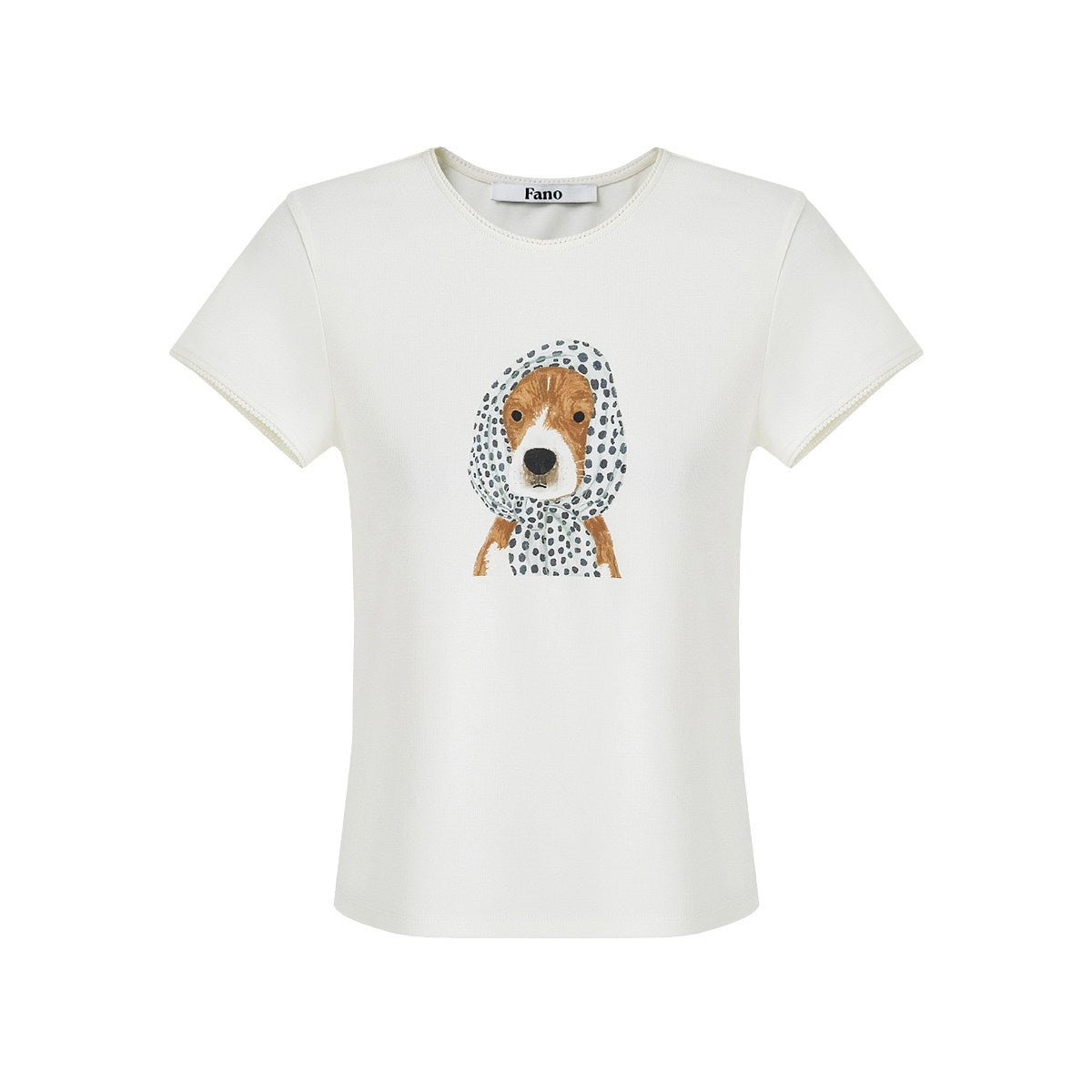 fano_Soft_Cotton_Korean_Slim_Round_Neck_Animal_Print_Women_Short_Sleeve_T-Shirts_MISSTT