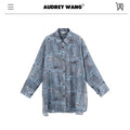 audreyyang_Breathable_Rayon_Loose_Fit_Lapel_Button_Floral_Denim_Top_&_Pants_Sets_MISSTT