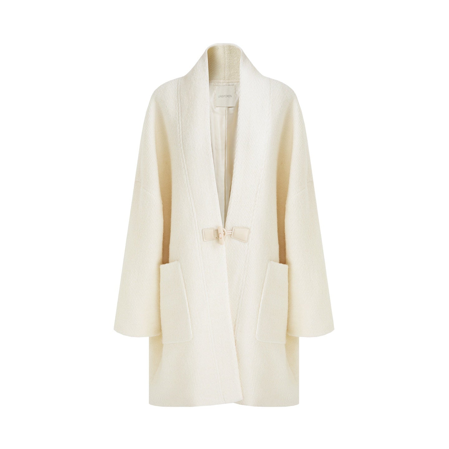 unspoken_Minimal_3D_Tailored_Oversized_Single_Button_Workwear_White_Mid_Length_Long_Coats_MISSTT