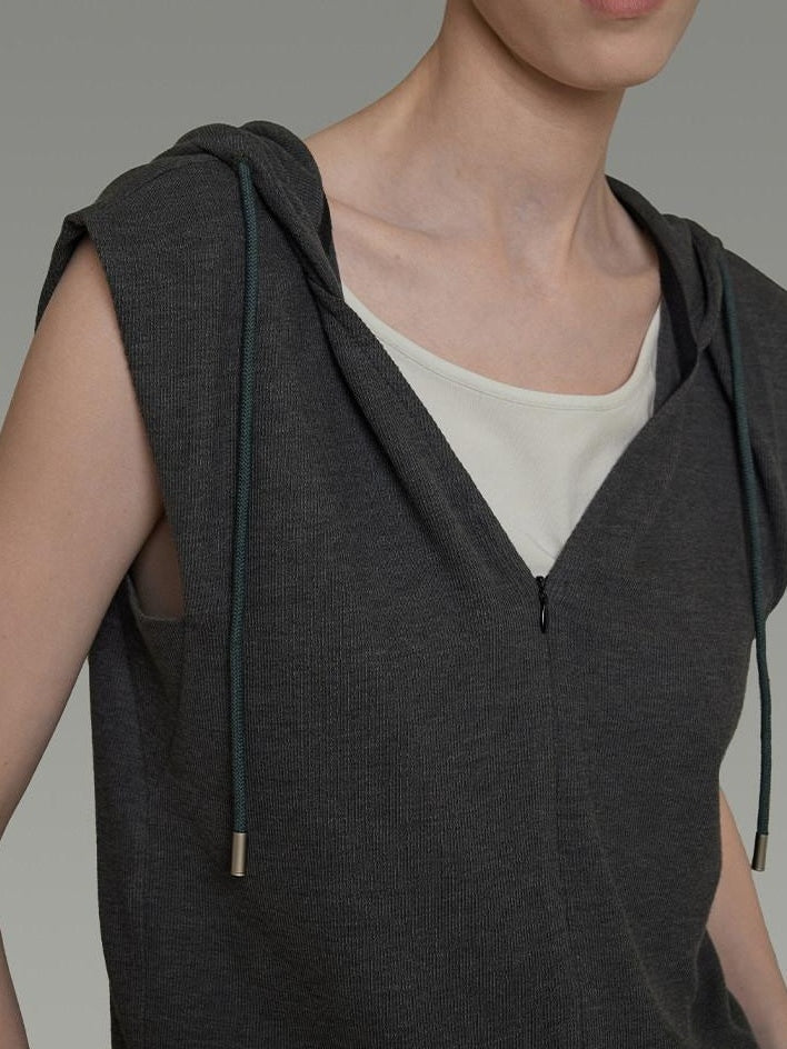 unspoken Soft Viscose Short Sleeve Hooded Casual Long Pants Top & Pants Sets