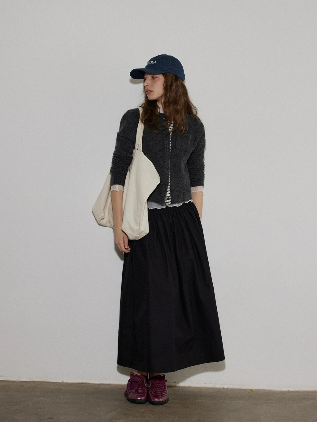 Lofi choose Soft Wool Blend Cozy Knit Button Front Relaxed Fit Office Women Cardigans