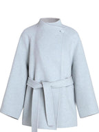 fano 68 Percent Wool Blend Korean Commuter Straight Fit Blazer Women Wool Coats