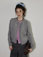 Lofi choose Cozy Lightweight Loose Fit Long Sleeve Office Women Knitwear Cardigans