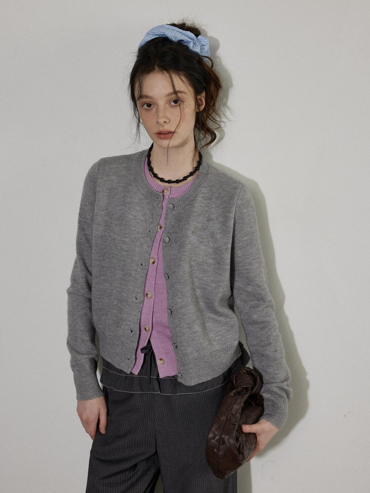 Lofi choose Cozy Lightweight Loose Fit Long Sleeve Office Women Knitwear Cardigans