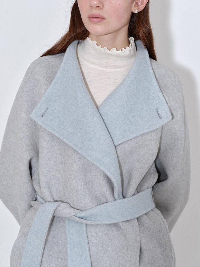 fano 68 Percent Wool Blend Korean Commuter Straight Fit Blazer Women Wool Coats