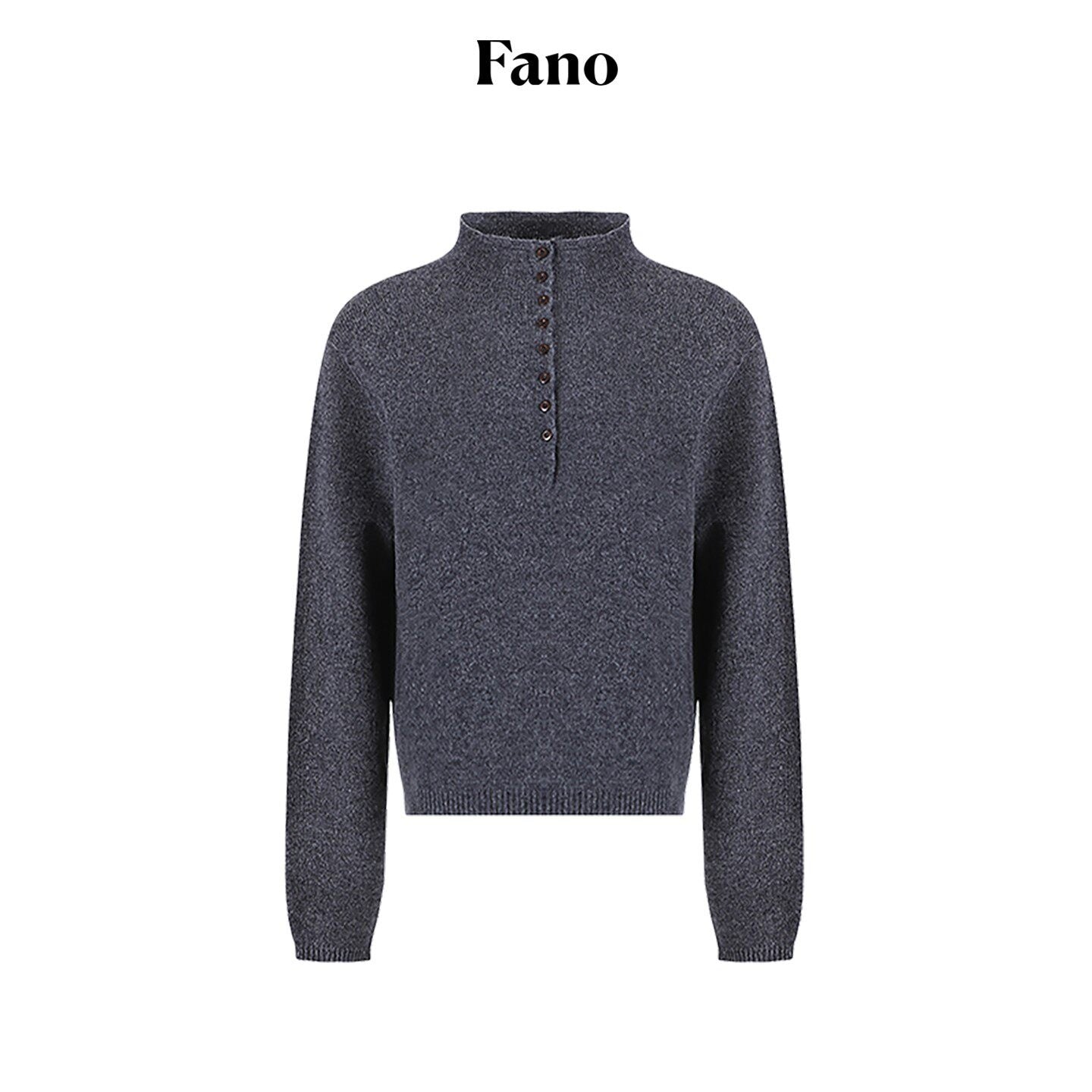 fano_Wool_Cashmere_Blend_Breathable_Loose_Half_Open_Collar_Women_Cardigans_MISSTT