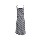 fano_Plaid_Waist_Defining_Korean_Office_A_Line_Round_Neck_Casual_Women_Maxi_Dresses_MISSTT