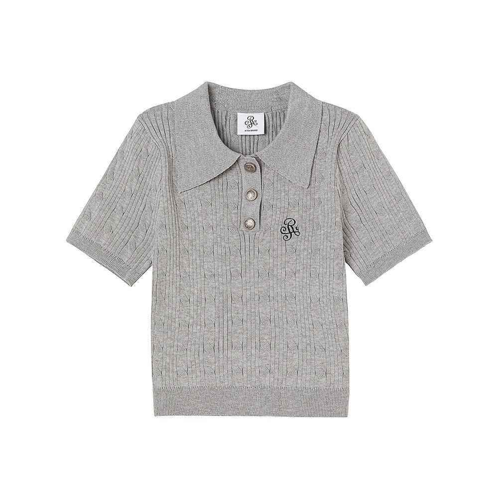 ikyou_3D_Embellishment_Slim_Fit_Henley_Neck_Women_Solid_Grey_Knit_Basic_Crop_Tops_MISSTT