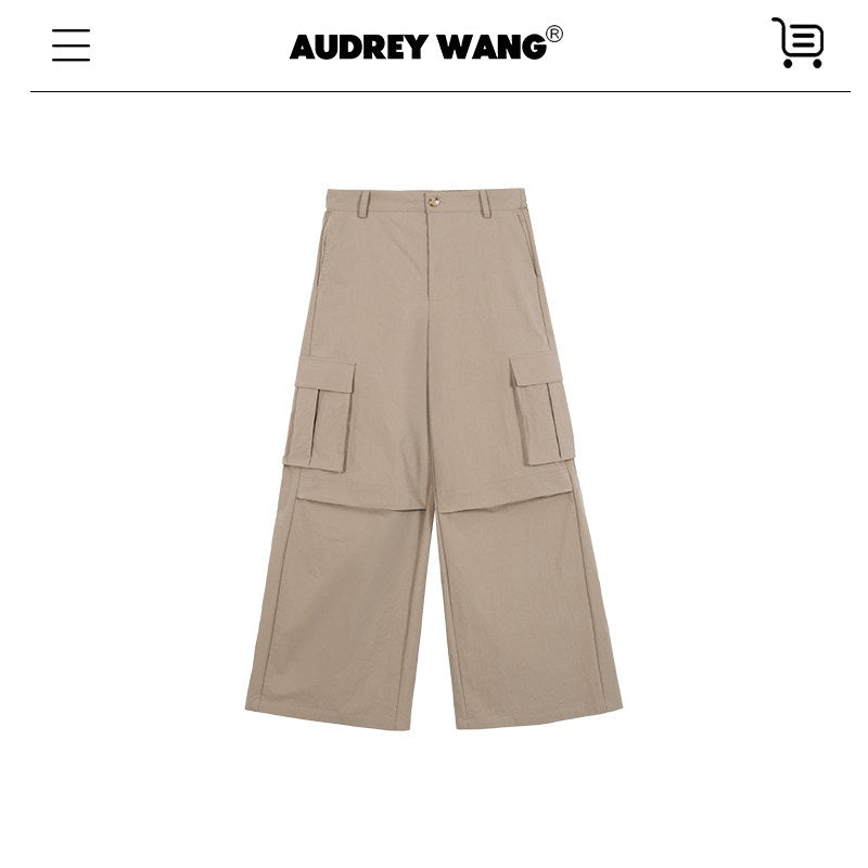 audreyyang_Cotton_Blend_Geometric_Pocket_Relaxed_Fit_Commuter_Women_Straight_Pants_MISSTT