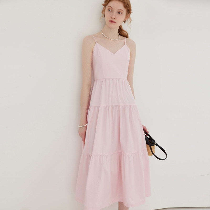 fano_High_Waist_Pleated_Minimalist_V-neck_Sleeveless_A_Line_Cotton_Casual_Maxi_Dresses_MISSTT