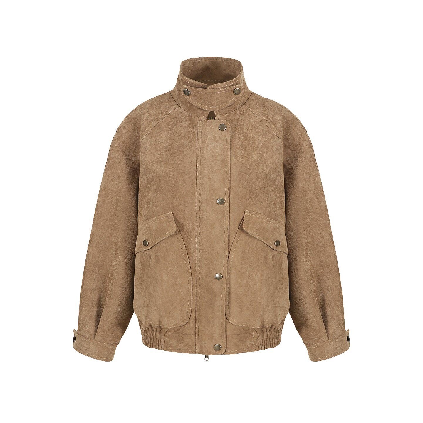 fano_Khaki_Commuter_Loose_Fit_Multi_Button_Polyester_Youth_Leather_Jackets_MISSTT