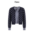 fano_Slim_Fit_Polka_Dot_Button_Front_Long_Sleeve_Women_Knitwear_Tops_Cardigans_MISSTT