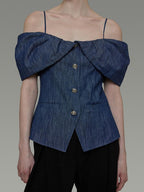 unspoken Uv Protection Cotton Hemp Slim Fit Boat Neck Minimalist Work Women Blouses