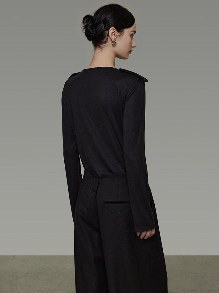 unspoken Breathable Skin Friendly Minimal Slim Fit Button Women Office Knitwear Cardigans